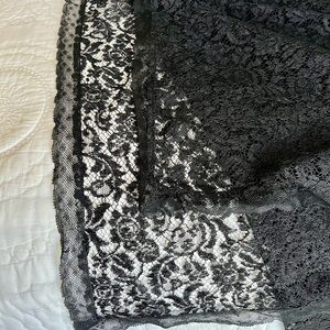 Beautiful Black Lace Wrap
